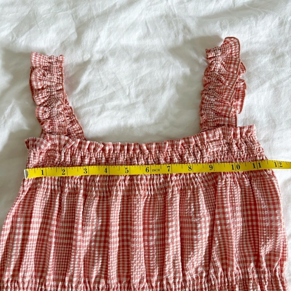 dazzlin red gingham top - Picture 4 of 6